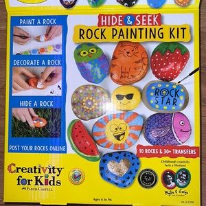 🎄🎅🤶 Brand New Rock Painting Kit ~ Start Your Holiday Shopping Now 🤶🎅🎄